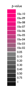 Color chart of background color